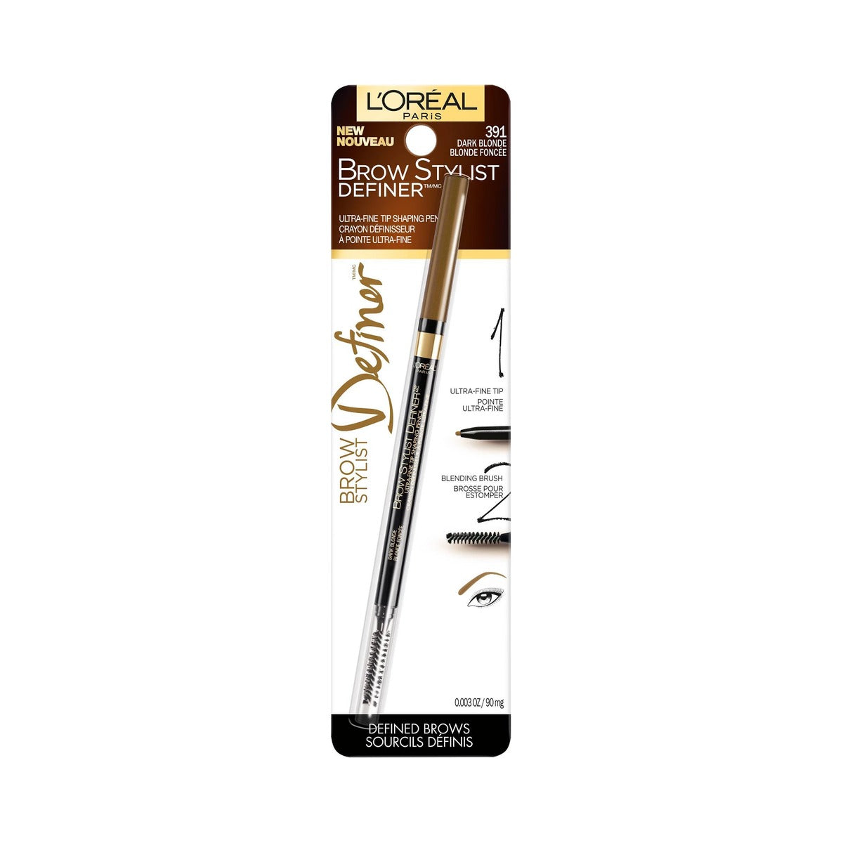 L'Oreal Paris Brow Stylist Definer 0.003 Oz (Pack of 72)
