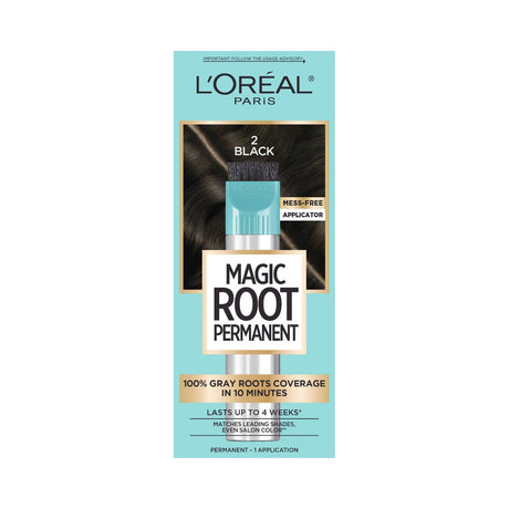 L'Oreal Paris Magic Root Rescue Permanent Hair Color Black (Pack of 12) - view 2