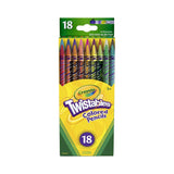 Crayola Twistable Colored Pencils 18ct (Pack of 12) - view 2