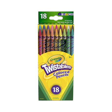 Crayola Twistable Colored Pencils 18ct (Pack of 12) - view 2