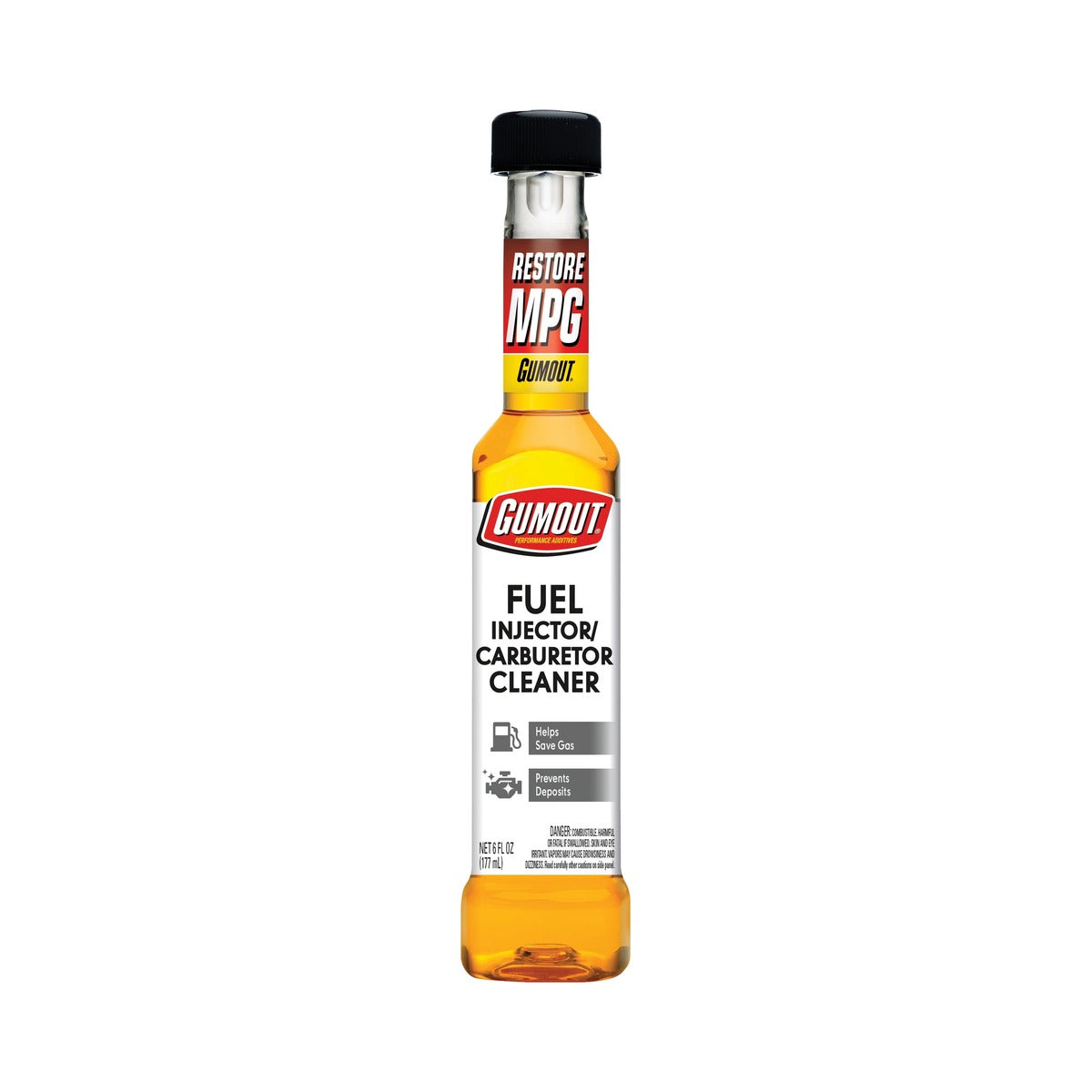 Gumout Fuel Injector/Carb Cleaner 6 Oz (Pack of 6)