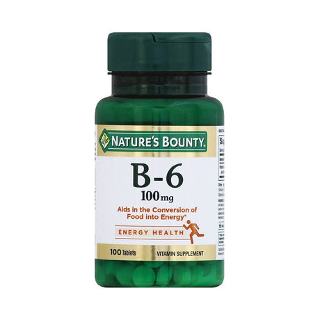Nature's Bounty Vitamin B-6 100 Mg (Pack of 24) - view 2