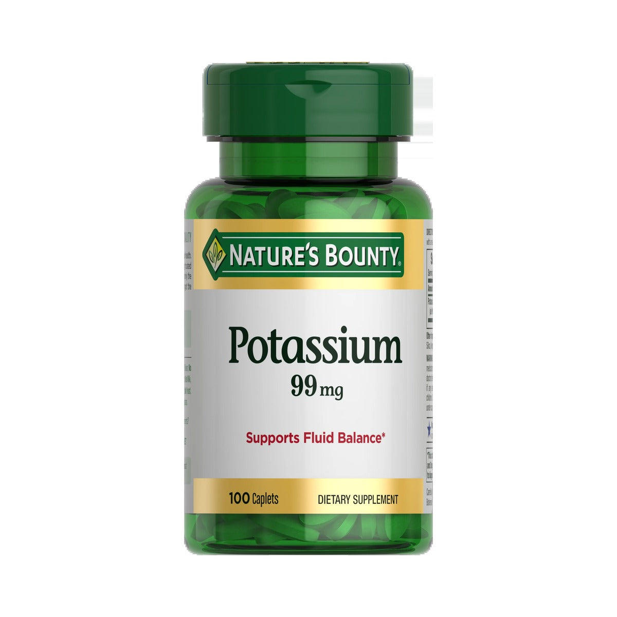 Nature's Bounty Potassium Gluconate 99 mg (Pack of 24)