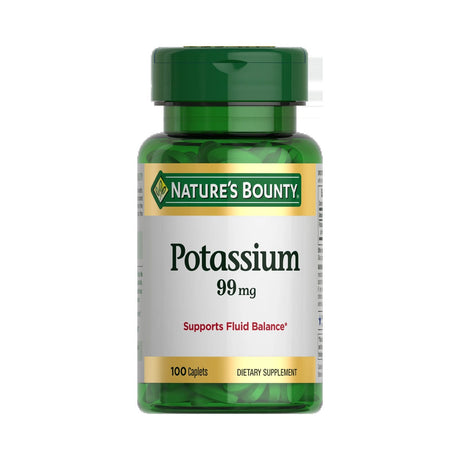 Nature's Bounty Potassium Gluconate 99 mg (Pack of 24)