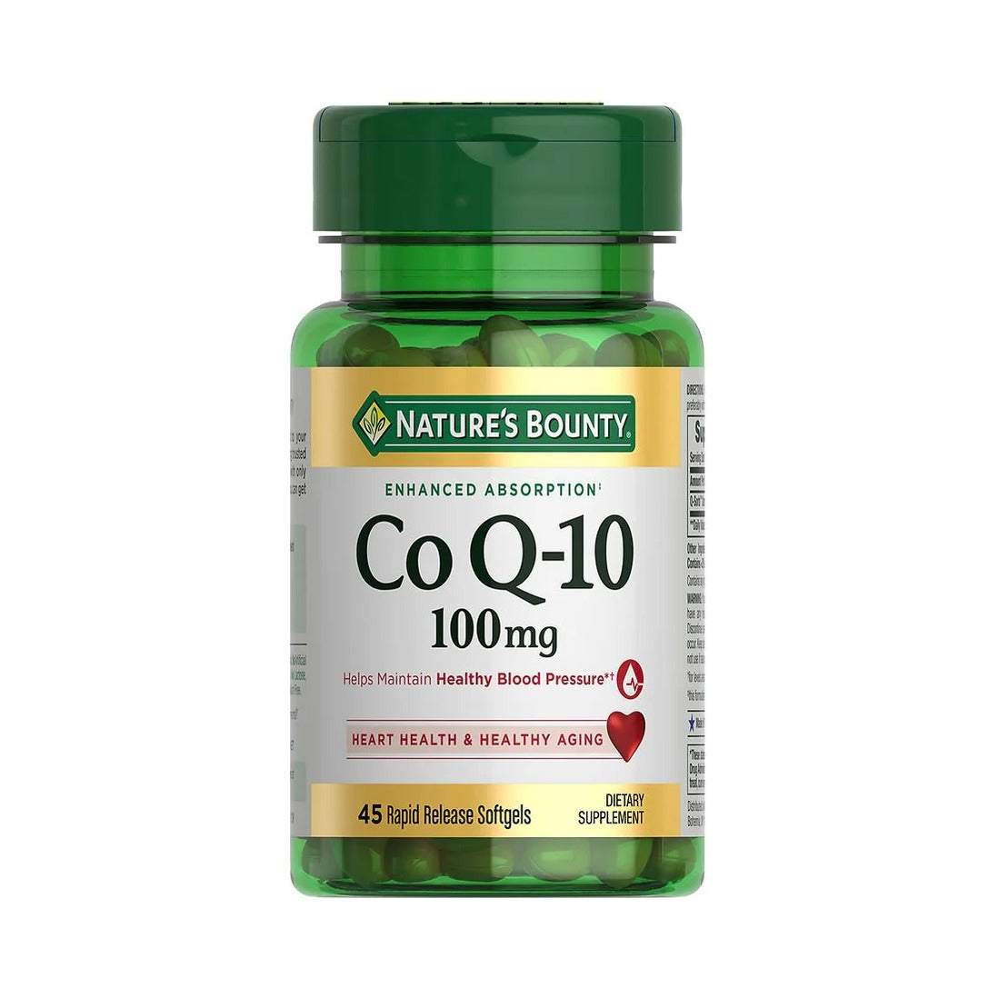 Nature's Bounty CoQ-10 100 Mg Gels 45 Count (Pack of 24)