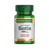 Nature's Bounty Biotin 5000 mcg 60 Ct (Pack of 24) - view 3