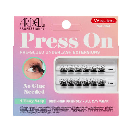 Ardell Press-On Mini Wispies Natural False Eyelashes (Pack of 72) - view 2