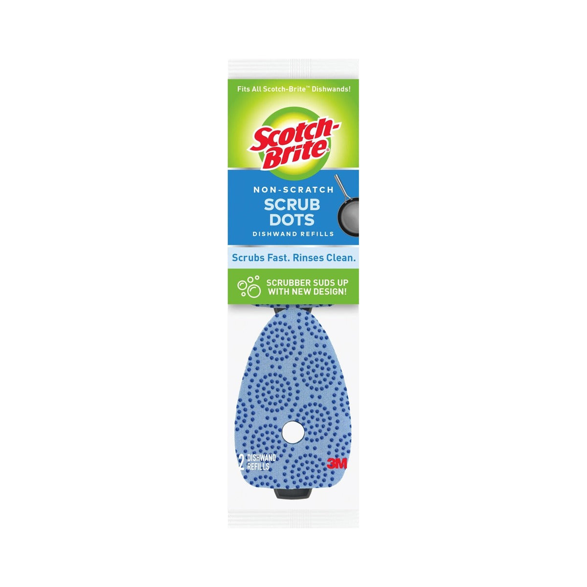 Scotch-Brite Odor Resist Dishwand Refills (Pack of 7)