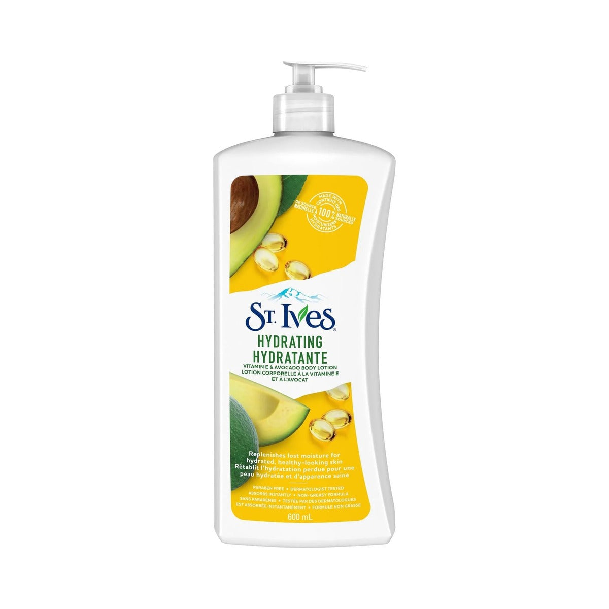 St. Ives Vitamin E & Avocado Oil Hand & Body Lotion 20.28 Oz (Pack of 4)