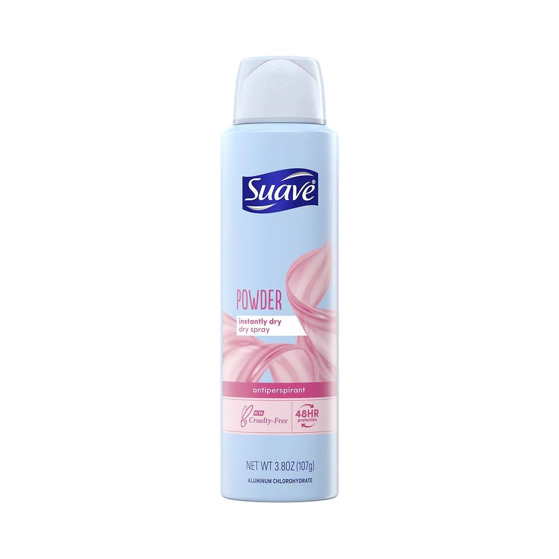 Suave Dry Spray Powder Antiperspirant Deodorant 3.8 Oz (Pack of 12)