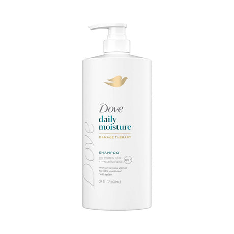 Dove Beauty Daily Moisture Shampoo 28 Oz (Pack of 4)