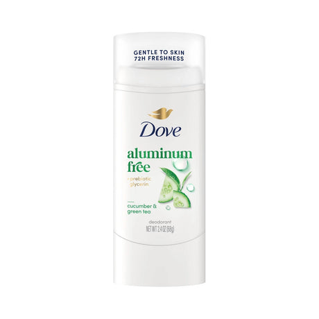 Dove Deodorant Stick Cucumber & Green Tea 2.4 Oz (Pack of 12)