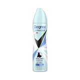 Degree Ultra Clear Antiperspirant Deodorant Dry Spray 3.8 Oz (Pack of 12)