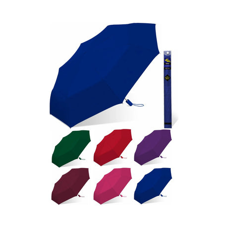 Weather Station 42 Inch Automatic Folding Umbrella (Pack of 24)