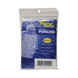 Weather Station Emergency Poncho Clear 38x48 In (Pack of 96)