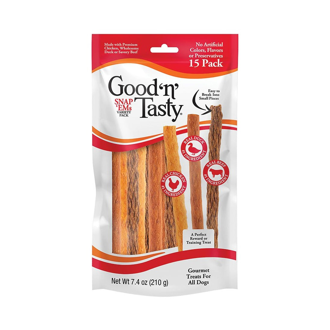 Good 'N' Tasty Triple Flavor Snap 'Ems 7.4 Oz (Pack of 10)