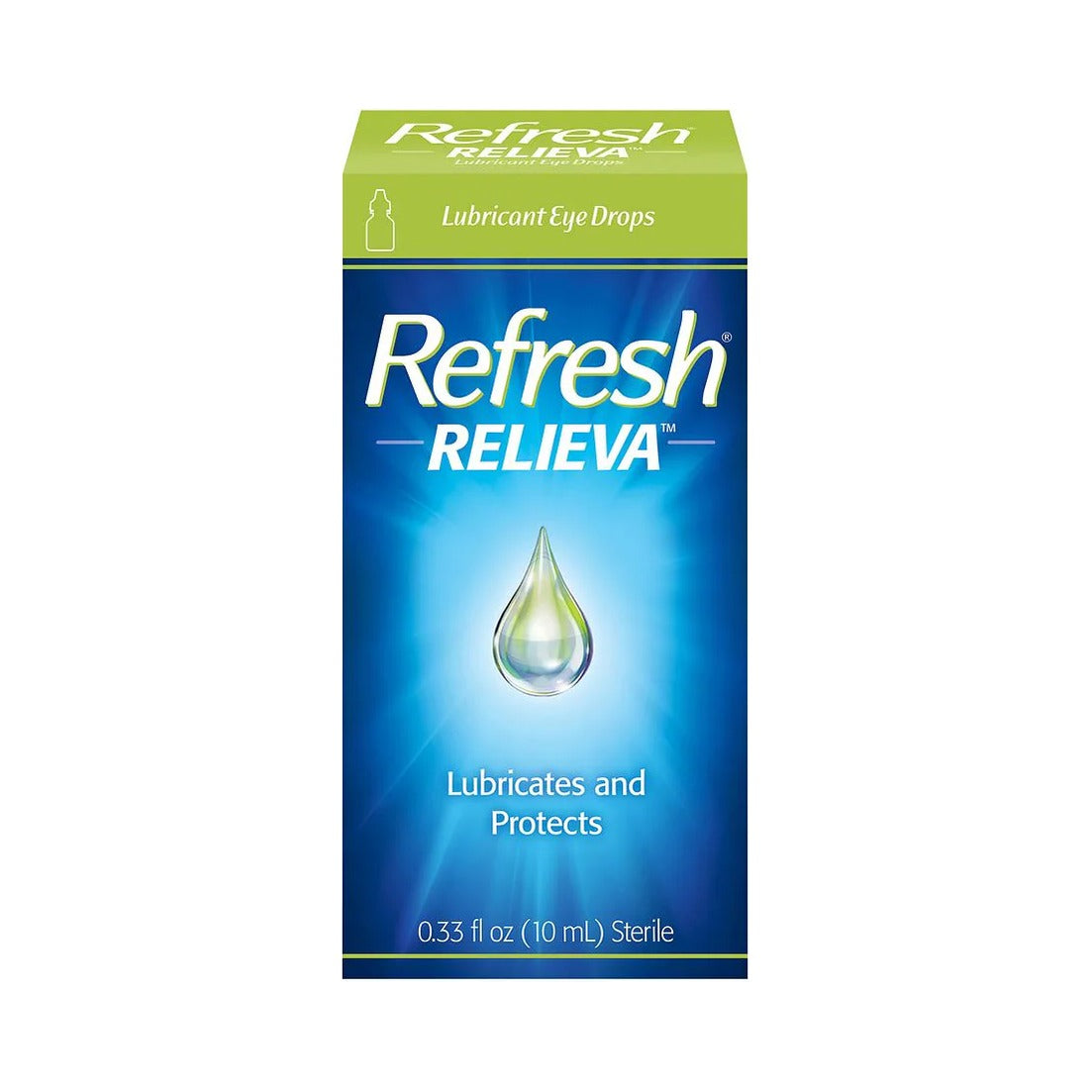 Refresh Relieva Lubricant Eye Drops 0.33 Oz (Pack of 24)
