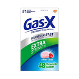 Gas-X Extra Strength Cherry Crème Tablets 48ct (Pack of 24)