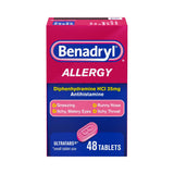 Benadryl Ultra Allergy Relief Tablets 48ct (Pack of 72)