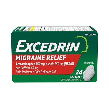 Excedrin Migraine Caplets 24 Ct (Pack of 24) - view 2