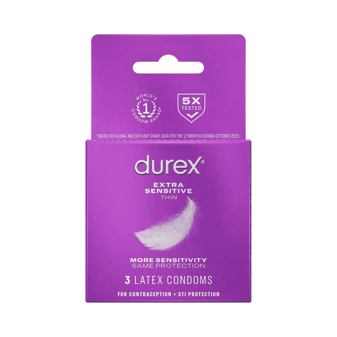 Durex Extra Sensitive Condom 3 Ea (Pack of 144) - view 2