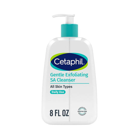 Cetaphil Exfoliating Salicylic Acid Cleanser 8 Oz (Pack of 12)