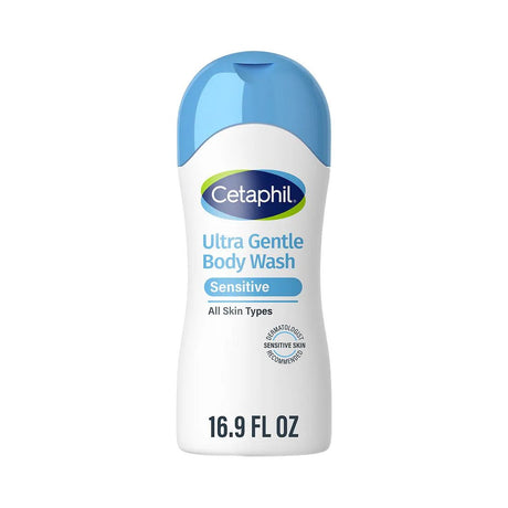 Cetaphil Ultra Gentle Body Wash 16.9 Oz (Pack of 12)