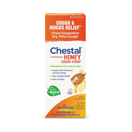 Boiron Chestal Honey Cough Syrup 6.7 Oz (Pack of 12)