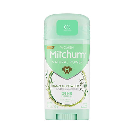 Mitchum Natural Power Deodorant Women 2.7 Oz (Pack of 24)