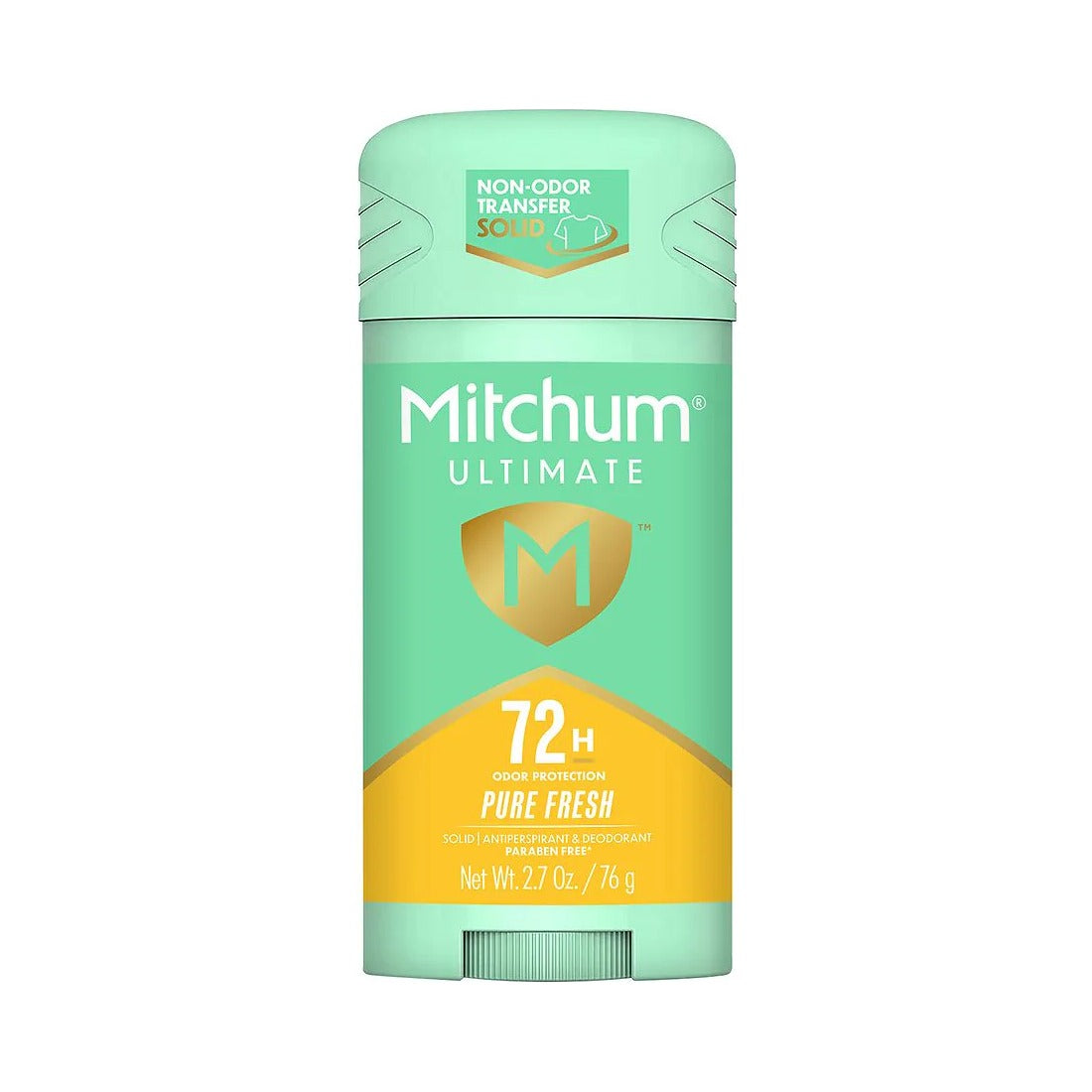 Mitchum Women's 72-Hour Solid Deodorant Pure Fresh 2.7 Oz (Pack of 24)