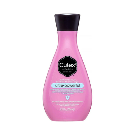 Cutex Ultra-Powerful Nail Polish Remover 6.7 Oz (Pack of 36)