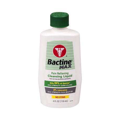Bactine Original First Aid Liquid 4 Oz (Pack of 24)