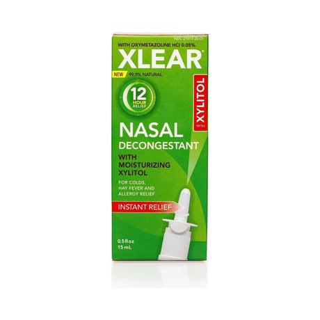 Xlear 12 Hour Nasal Decongestant Spray 0.5 Oz (Pack of 12) - view 2