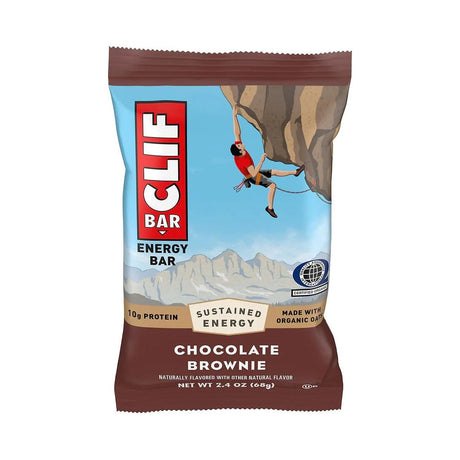 Clif Bar Chocolate Brownie Energy Bar 2.4 Oz (Pack of 192)