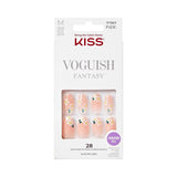 KISS Voguish Fantasy Press-On Nails Medium Coffin (Pack of 36)