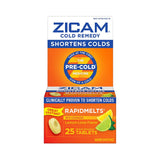 Zicam Rapidmelts Quick Dissolve Tablets Lemon-Lime 25 Ct (Pack of 24) - view 2