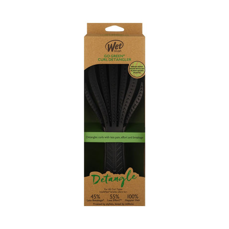 Wet Brush Go Green Curl Detangler Black (Pack of 24) - view 2
