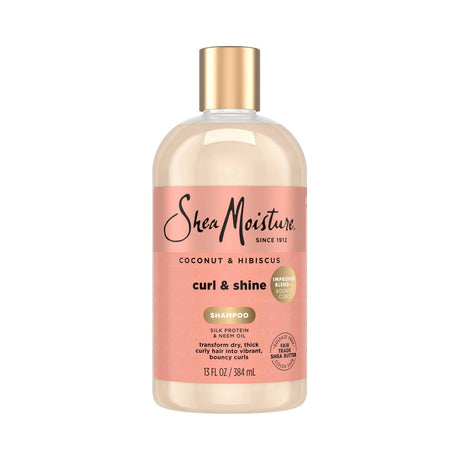 SheaMoisture Coconut & Hibiscus Curl and Shine Shampoo 13 Oz (Pack of 4) - view 2