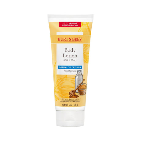 Burt's Bees Milk & Honey Body Lotion 6 Oz (Pack of 18)