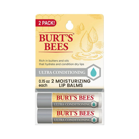 Burt's Bees Lip Balm Ultra Conditioning 0.15 Oz (Pack of 48)