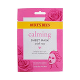 Burt's Bees Calming Rose Face Sheet Mask (Pack of 48)