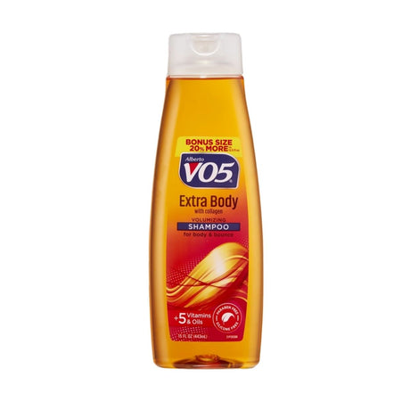 Alberto VO5 Extra Body Hair Shampoo 15 Fl Oz (Pack of 6)