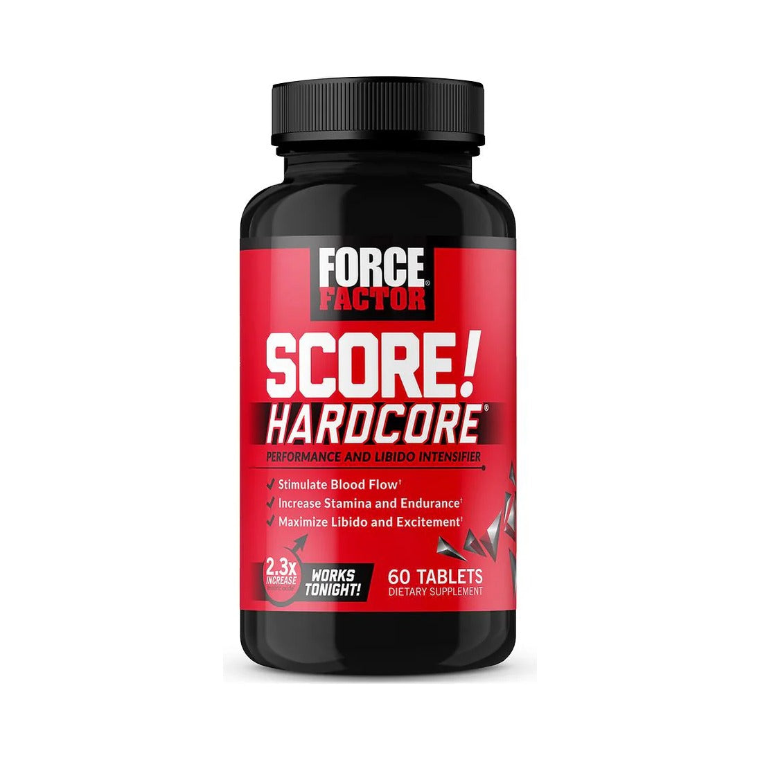 Force Factor SCORE! Hardcore 60 Tablets (Pack of 24) - view 2