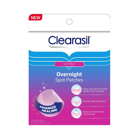 Clearasil Overnight Spot Patches 18 Count (Pack of 48) - view 2