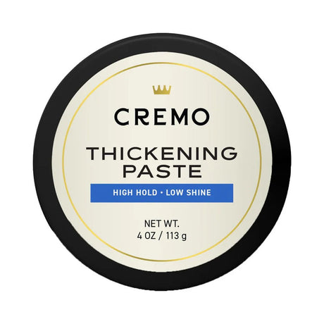 Cremo Barber Grade Hair Styling Thickening Paste 4 Oz (Pack of 12)