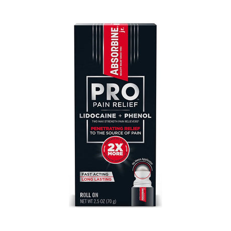 Absorbine Jr. Pro No-Mess Roll-On 2.5 Oz (Pack of 12)