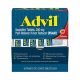 Advil Ibuprofen 200mg Tablets 50ct (Pack of 24)