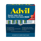 Advil Ibuprofen 200mg Tablets 50ct (Pack of 24) - view 2
