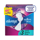 Always Radiant Extra Heavy Flow Pads Size 3 (Pack of 3)