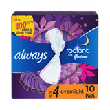 Always Radiant Overnight Pads Size 4 (Pack of 12) - view 2